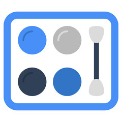 Modern design icon of eyeshadow kit 