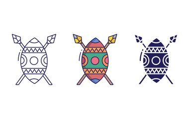 Zulu vector icon