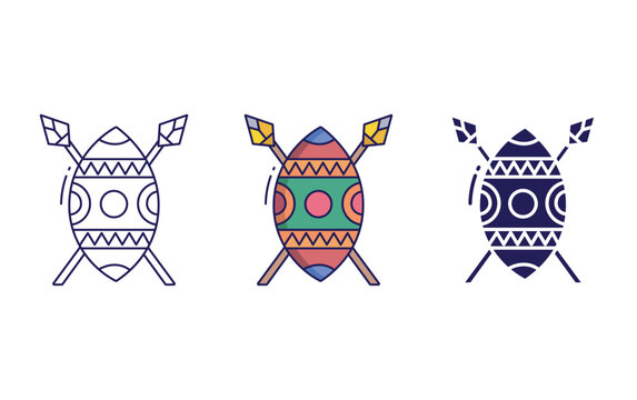 Zulu vector icon
