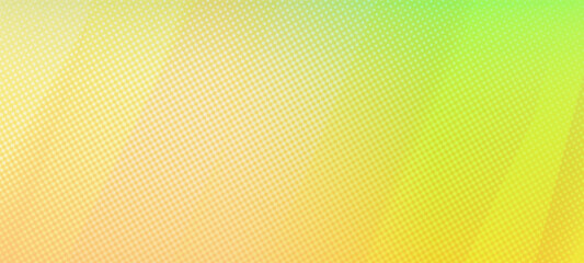 Fototapeta premium Nice light green and yellow mixed gradient widescreen background, Modern horizontal design suitable for Online web Ads, Posters, Banners, social media, covers, evetns and various graphic design works