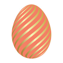 Isolated colored easter egg icon Vector