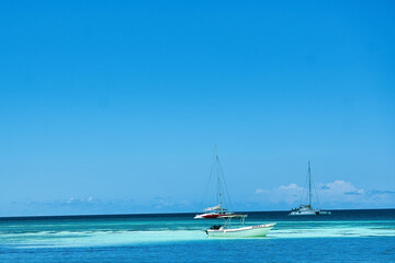 Fototapeta premium sailboat on the sea