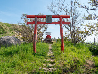 Fototapeta na wymiar 水富稲荷神社（北海道小樽市）