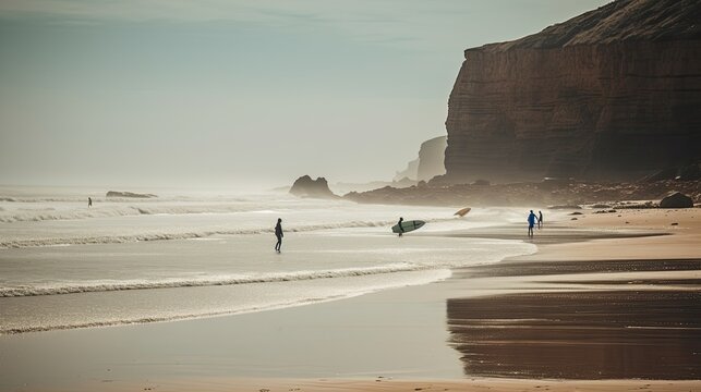 Surf Freedom: Longboarders Tackling the Longest Wave of North Africa at Imsouane