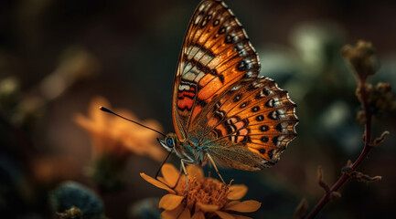 Fototapeta na wymiar Intricate Details of a Butterfly.