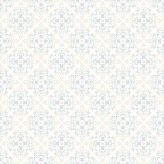 Decorative background made of small dotes. The rich decoration of abstract patterns for construction of fabric or paper. 