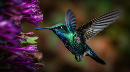 Obraz premium Vibrant Hummingbird Image.
