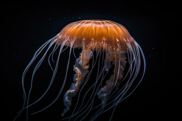 Two people sitting on a couch talking to each other in a welcoming environment. Generative Ai