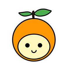 fruit cartoon vector illustration