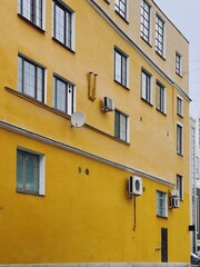 Yellow building 