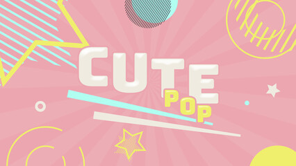 Cute Pop Title