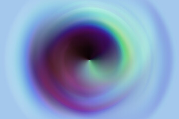 Light blue background with a round purple gradient in the middle for music projects. copy space