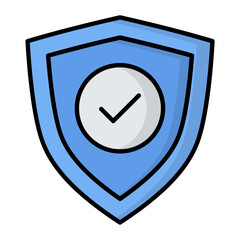 Protection Line Color Icon