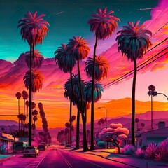 Vibrant california