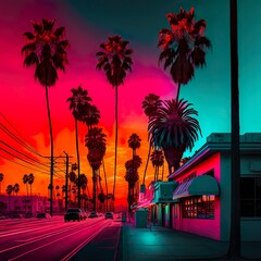 Vibrant california