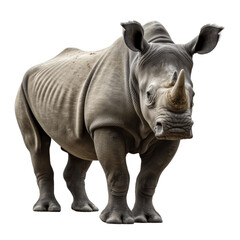 Obraz premium rhinoceros isolated on transparent background