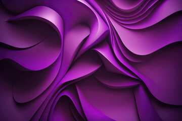 abstract purple background, wavy pattern, texture with curve, a template background for designer