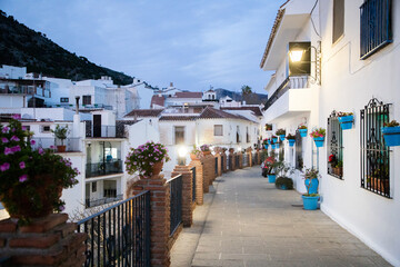 Obraz premium picturesque village of Mijas. Costa del Sol, Andalusia, Spain