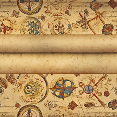 MOZANI STUDIO - REPEATING SEAMLESS TEXTURE
Obsessed with Paper
Medieval Illuminations