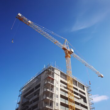 crane and the building's construction go against the aesthetic. generative ai