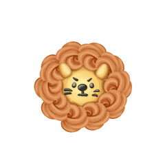 Lion cookie 