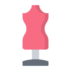 Model Dress Flat Icon