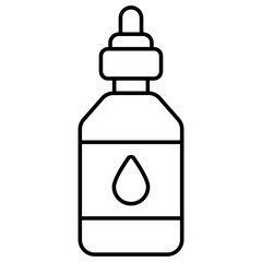 Modern design icon of dropper bottle 