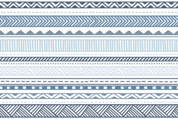 Papier Peint photo Style bohème Ethnic vector seamless pattern. Tribal geometric background, boho motif, maya, aztec ornament illustration. rug textile print texture