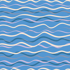 Abstract wave background. Vector design for a variety of purposes.