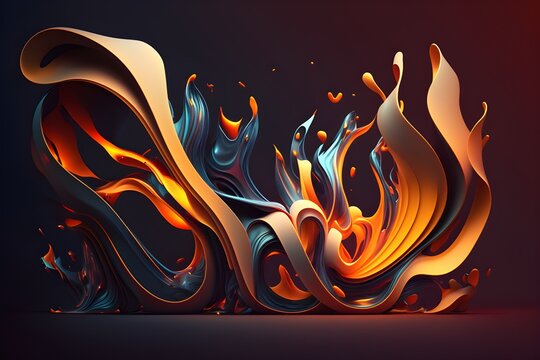 Modern abstract background.