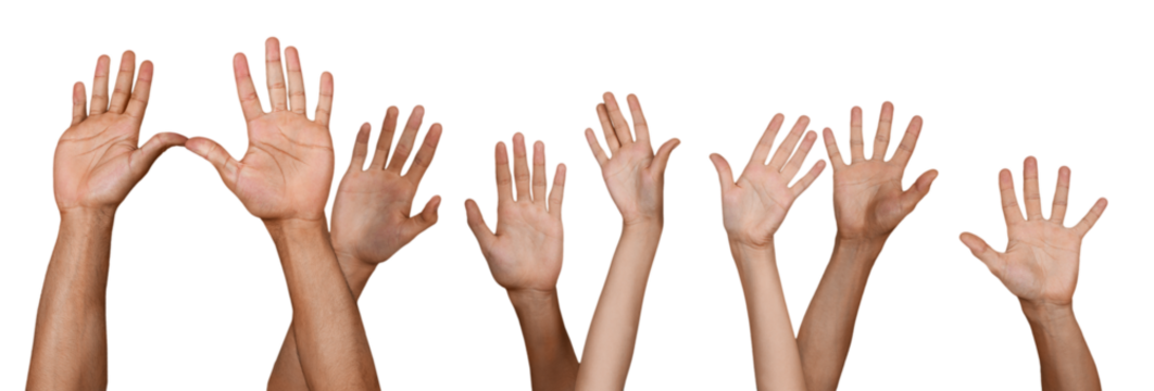 Raised Hands