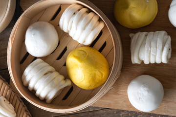Wowotou, Steamed bun, traditional Chinese snack, delicious and healthy coarse grain food. It`s also very nutritious