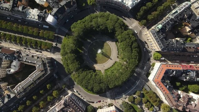 Karlaplan, central Stockholm, apartment buildings