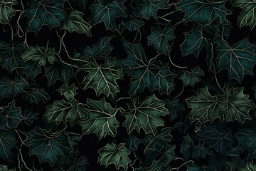 seamless leaf background