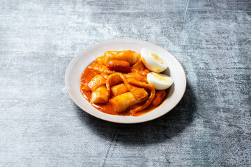 Spicy Stir fried Rice Cake