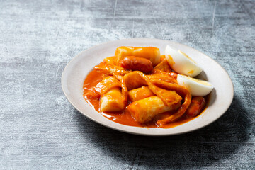 Spicy Stir fried Rice Cake