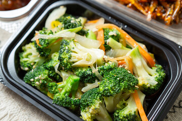stir fried broccoli, Broccoli Vegetable Salad