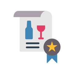 Alcoholic flat icon for law, signaling, forbidden, drink, no drinking, food and restaurant, cultures, alcohol prohibition, muslim, not allowed logo