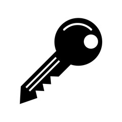  Key icon vector. Lock or unlock sign illustration on white background..eps