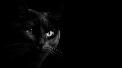 Black Cat Wallpaper images | Generative AI