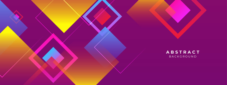 Creative covers or horizontal posters in modern minimal style for corporate identity, branding, social media advertising, promo. Modern layout design template with dynamic colorful overlay lines