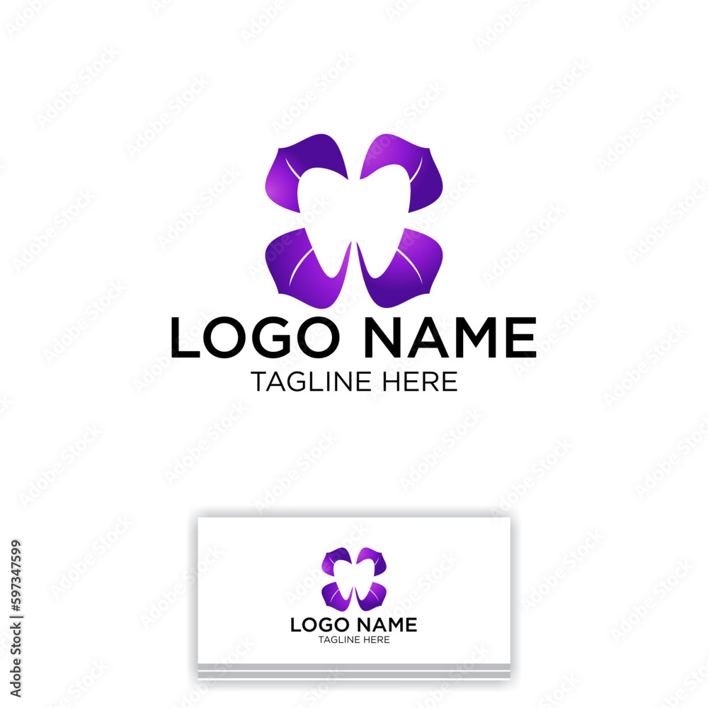 Poster logo dental