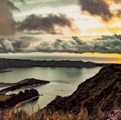 Golden lake
