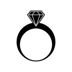 diamond ring icon