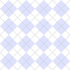 purple argyle pattern on a white background.