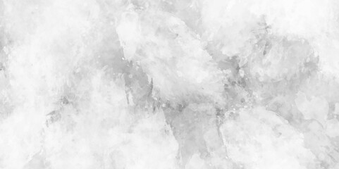White, grey watercolor textured on white paper background. silver watercolor painting banner, textured design on white paper.