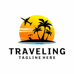 Travel logo design