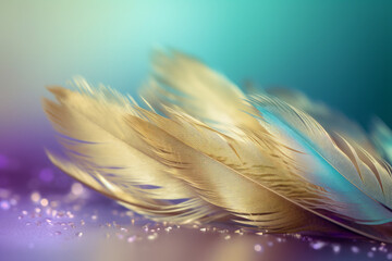 feather art background