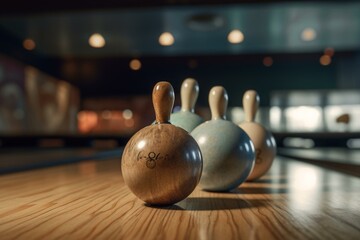 Fototapeta na wymiar Meditative bowling for reiki energy healing therapy. Generative AI