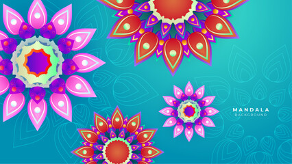 Colorful seamless pattern with plants and floral elements. Bright psychedelic background. Vector illustration.